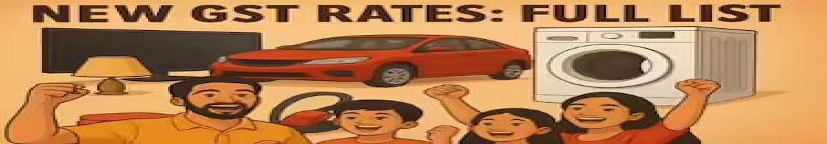 नवरात्रि से लागू हुईं नई जीएसटी दरें: 413 प्रोडक्ट्स पर असर, आम जनता को मिलेगी राहत