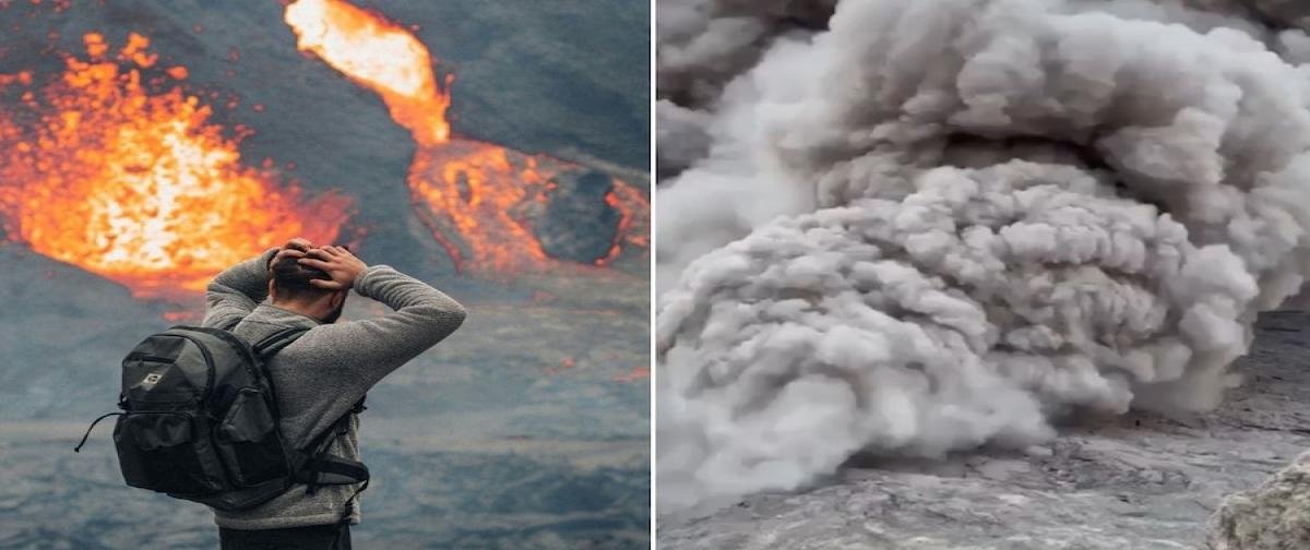 अफ्रीकी देश में फटे ज्वालामुखी की राख पहुंची भारत, इन राज्यों पर होगा असर!