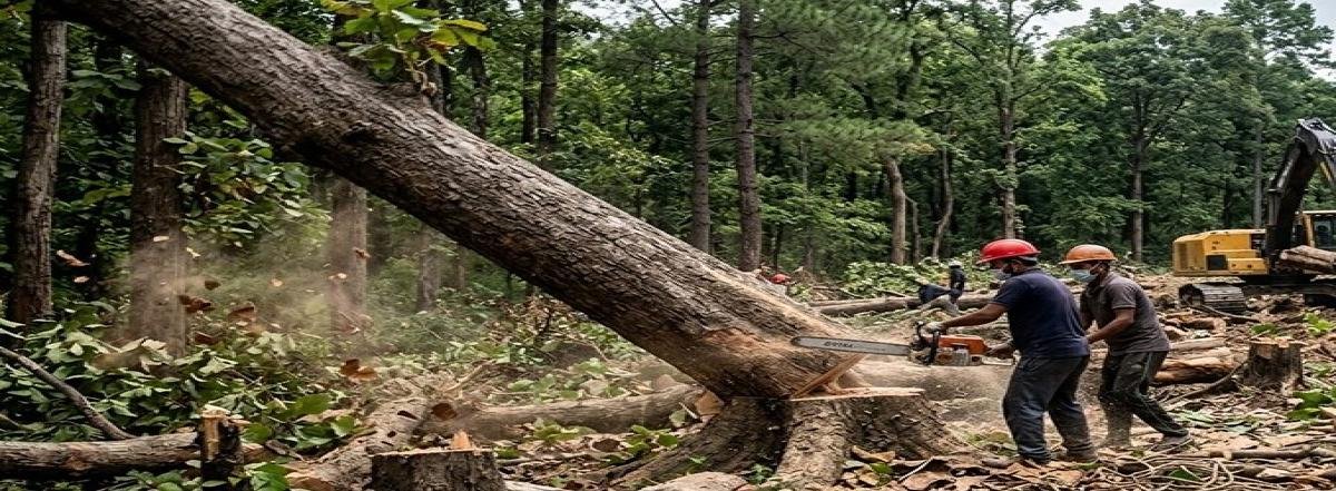 हल्द्वानी में 41 हजार पेड़ों की कटाई से मचा हड़कंप: पर्यावरण पर खतरे की घंटी