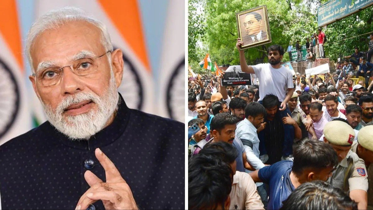 पीएम मोदी का NEET पेपर लीक पर पहला बयान, CJP का प्रदर्शन अब क्या मोड़ लेगा