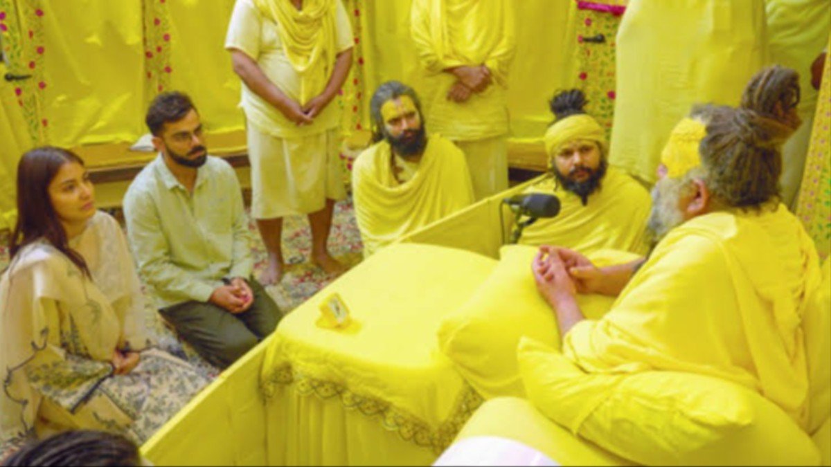 विवादों में प्रेमानंद महाराज का आश्रम,विराट अनुष्का के पहली बार आश्रम आने पर खर्च किए गए 5 करोड़ ?