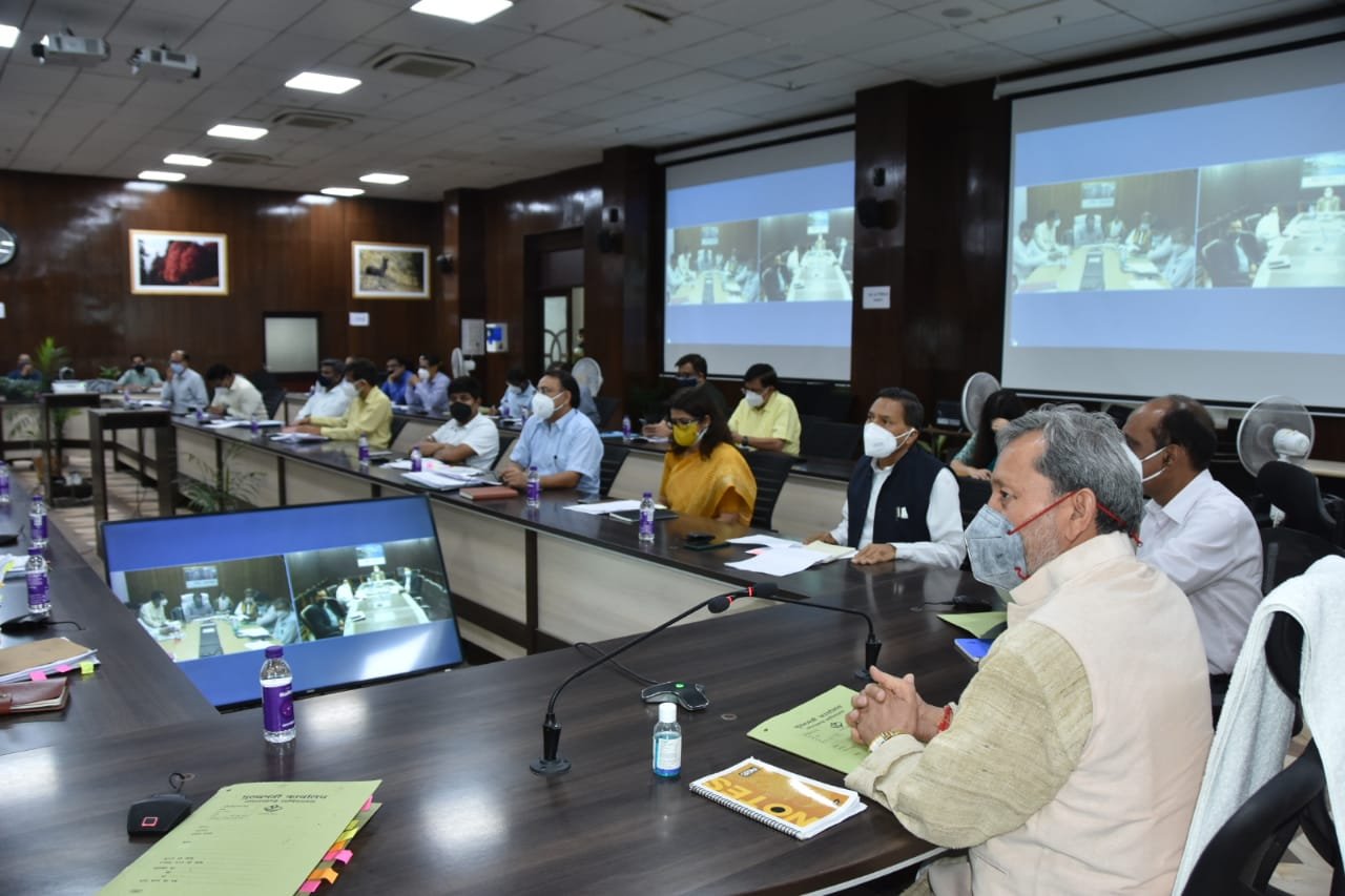  घोषणा तभी पूर्ण मानी जाय जब वह धरातल पर दिखाई दे : मुख्यमंत्री तीरथ सिंह रावत | Nation One