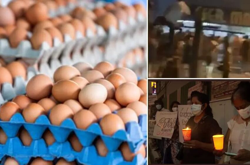  Sri Lanka Crisis: श्रीलंका में महंगाई ने तोड़ा सबसे बड़ा रिकॉर्ड, 515 रुपए में मिल रहे उबले अंडे औऱ… | Nation One