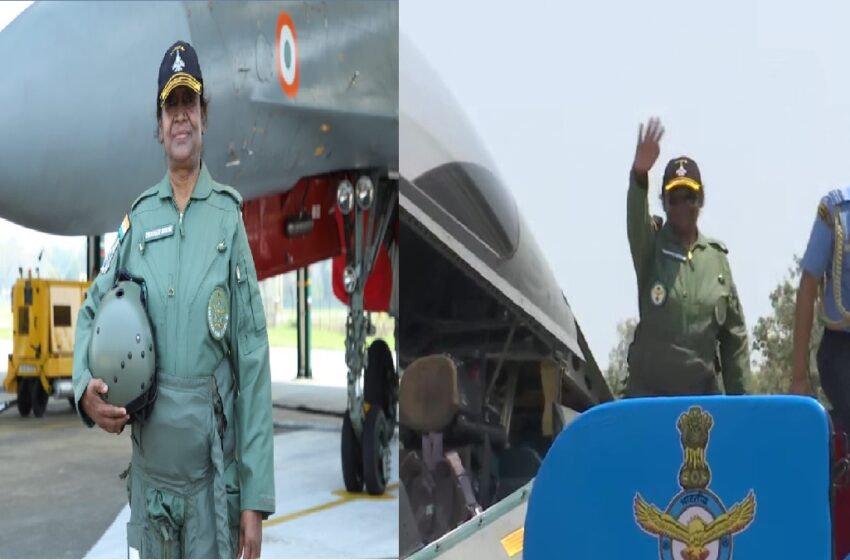  NEWS : राष्ट्रपति मुर्मू ने सुखोई-30 फाइटर जेट में भरी उड़ान, असम के तेजपुर एयरबेस से किया टेक-ऑफ | Nation One