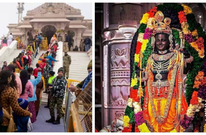  Ram Mandir में सुरक्षा व्यवस्था फेल, गर्भगृह तक पहुंच रहे मोबाइल-कैमरे | Nation One