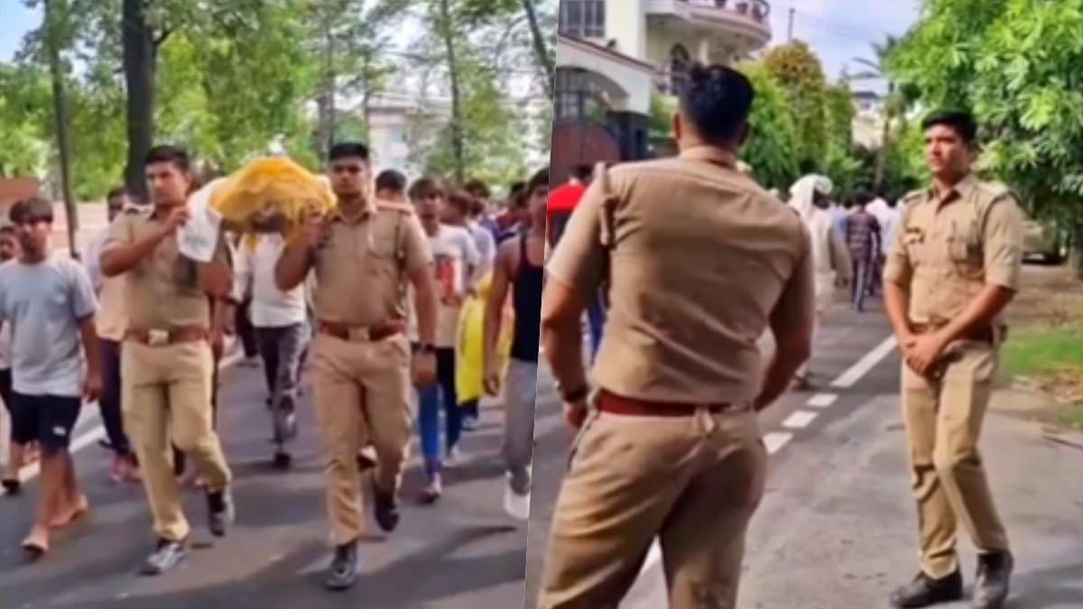 News : ‘रीलबाज’ सिपाही! शव यात्रा को भी नहीं छोड़ा, अर्थी को कंधा देकर शूट की वीडियो!